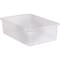Teacher Created Resources Storage Bin, Plastic, Clear, 3 PK TCR20456 - alternate 2